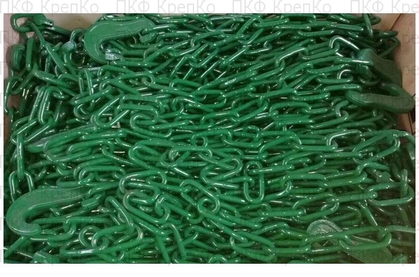 Завод ПКФ Крепко:   Цепные стяжки для крепления грузов на трал, корабль, платформу, прицеп, судно, контейнер